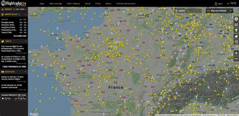 flight radar 24 gratuit en français